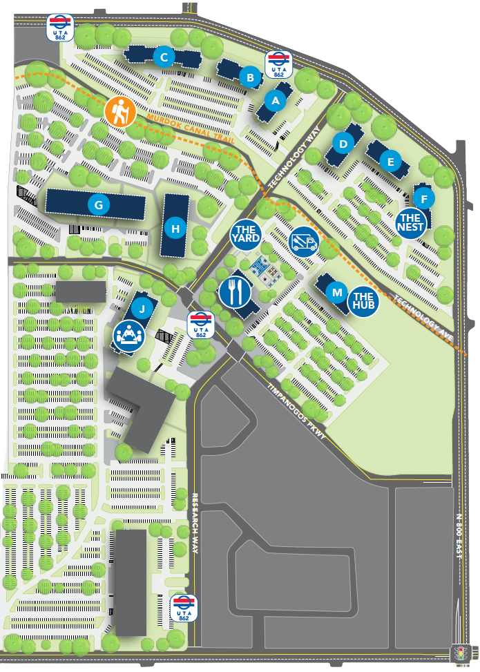 Canyon Park Availability Map